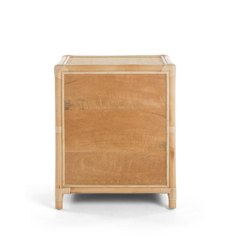 Bayou Breeze Aindriu Wicker / Rattan Nightstand & Reviews Wayfair